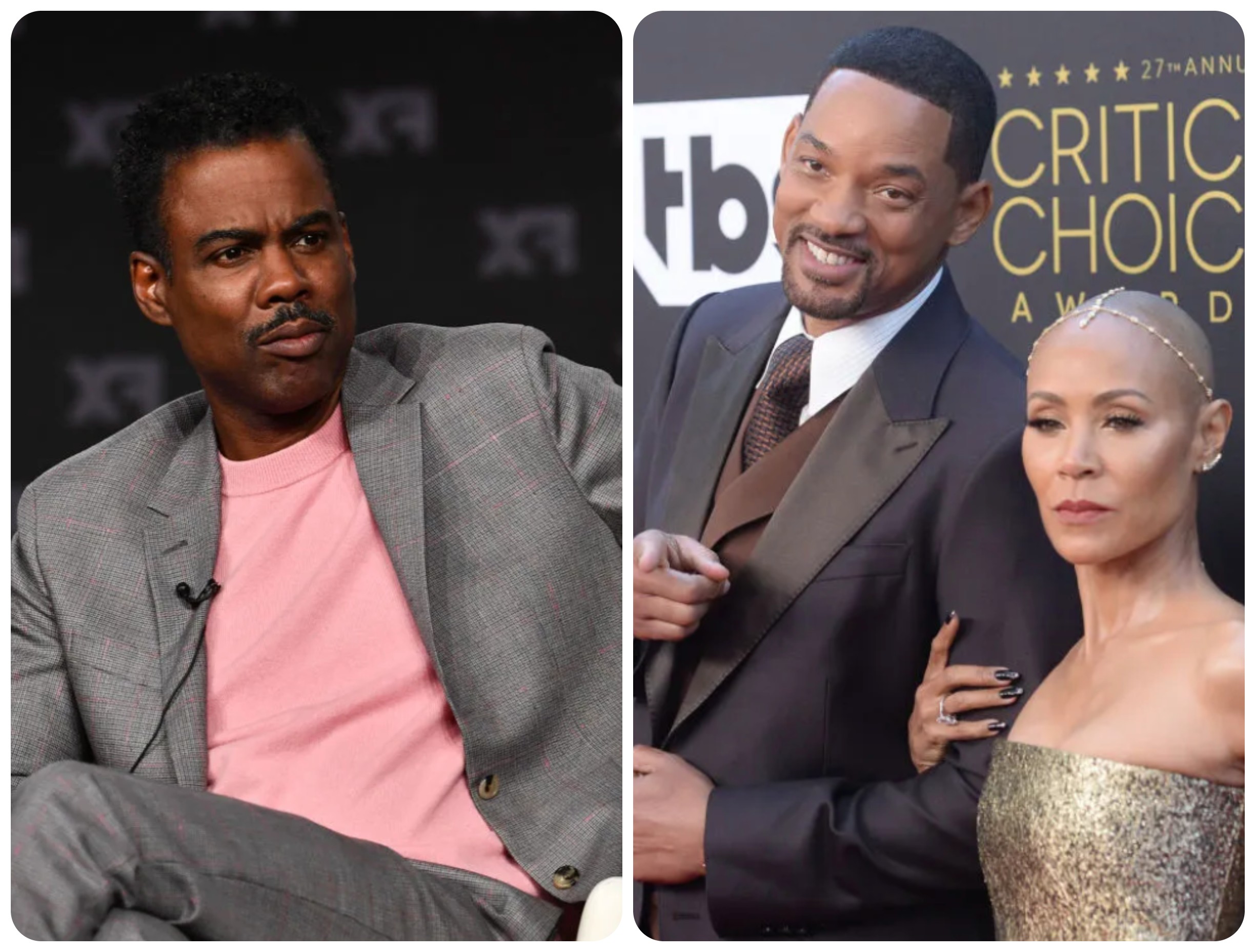 Chris Rock x Will and Jada