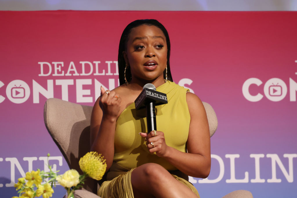 Quinta Brunson speaks at Deadline Contenders Television – Day 2