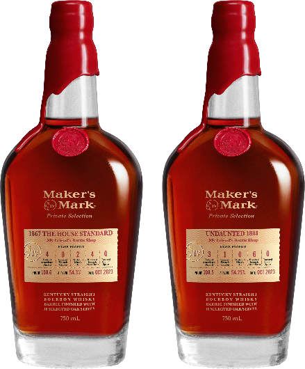 Maker’s Mark(R) Private Selections: “Undaunted 1881” and “1867 The House Standard”