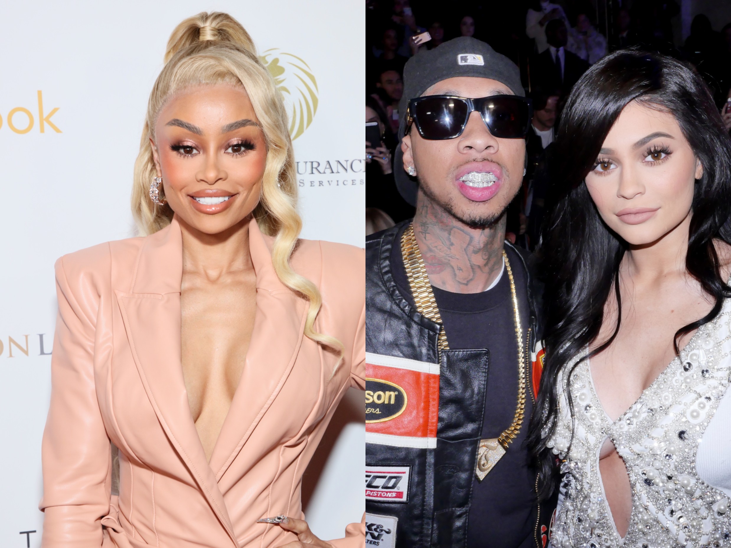Blac Chyna x Tyga x Kylie Jenner