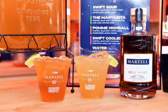 Martell Cognac x ONE Musicfest activation