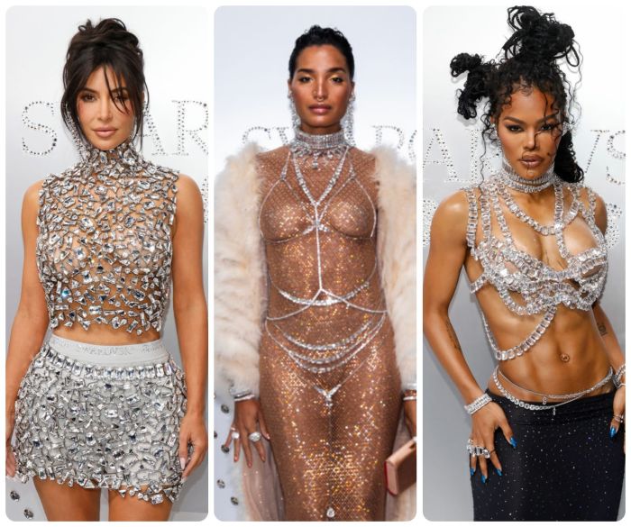 Kim Kardashian x Swarovski SKIMS