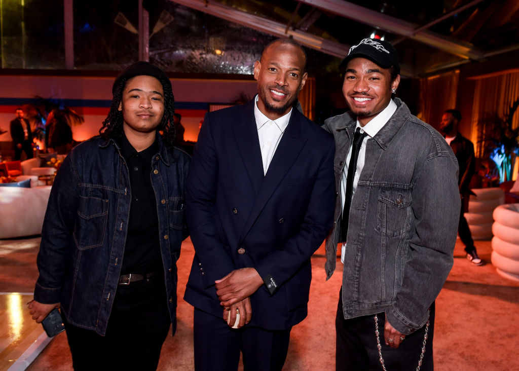 Kai Wayans, Marlon Wayans, and Shawn Wayans attend "AIR" World Premiere - Party