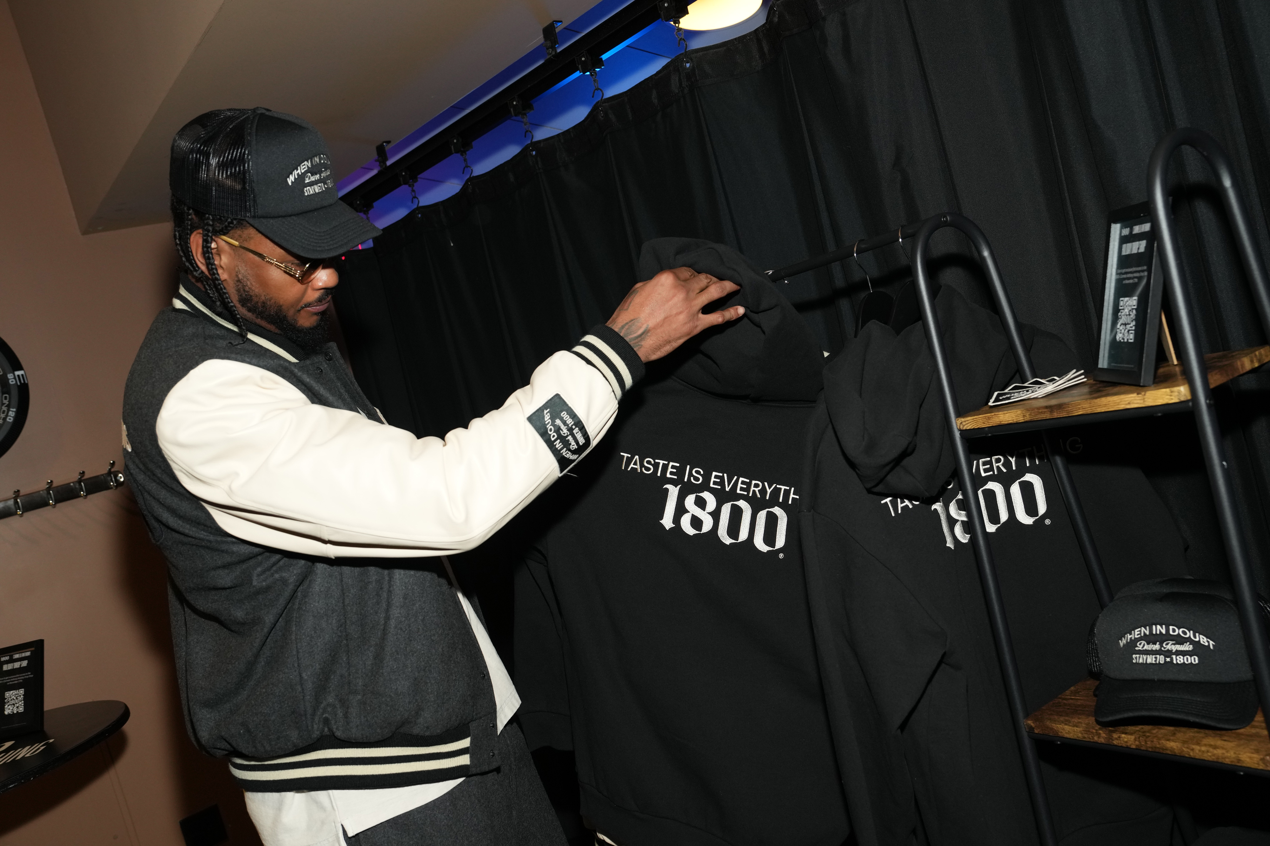 1800 tequila x Carmelo Anthony