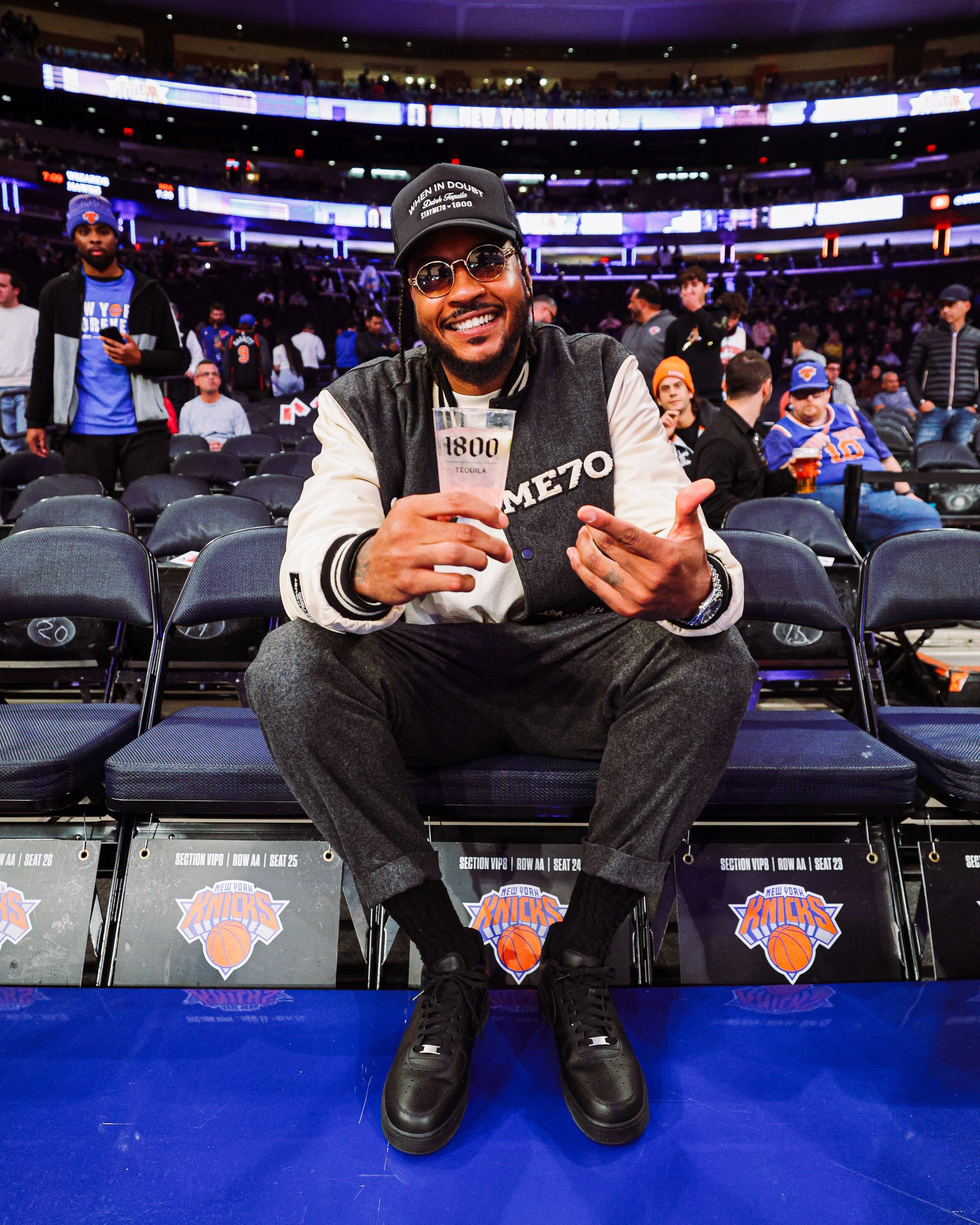1800 tequila x Carmelo Anthony