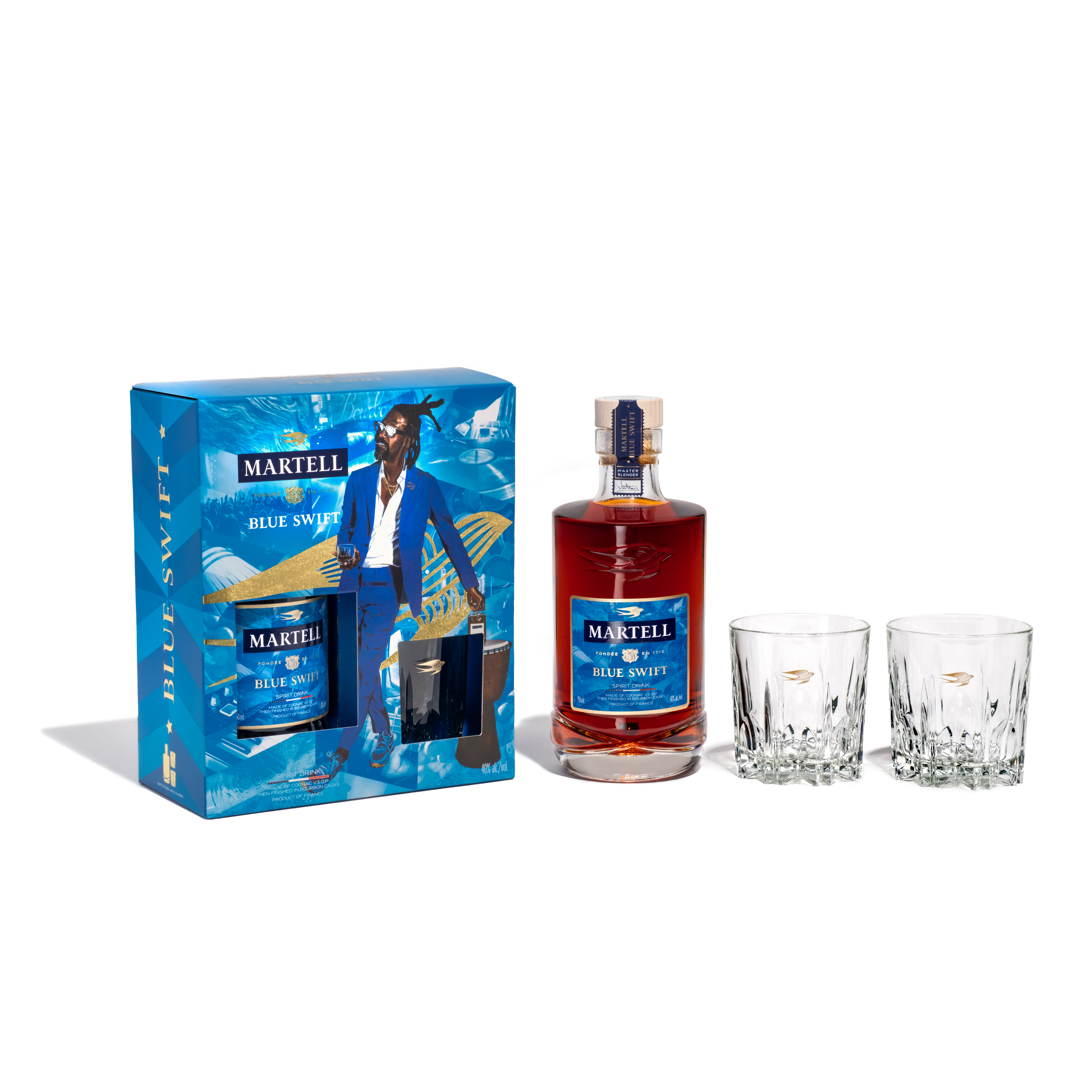 Dr. Fahamu Martell Blue Swift Rhythm Gift Set