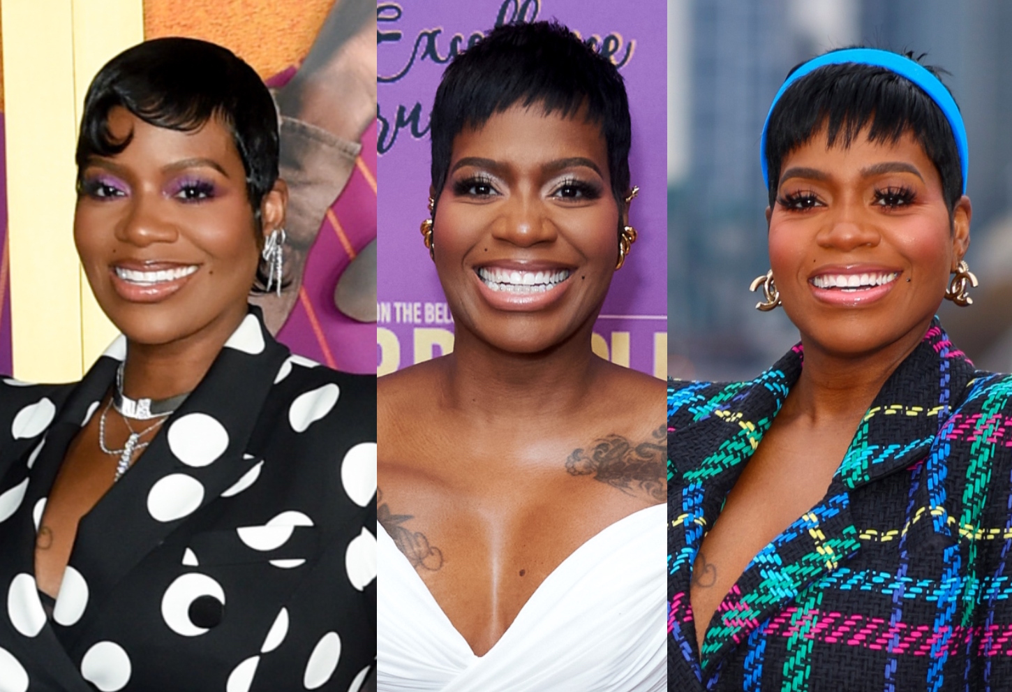 Fantasia stunning looks 'The Color Purple' promo tour