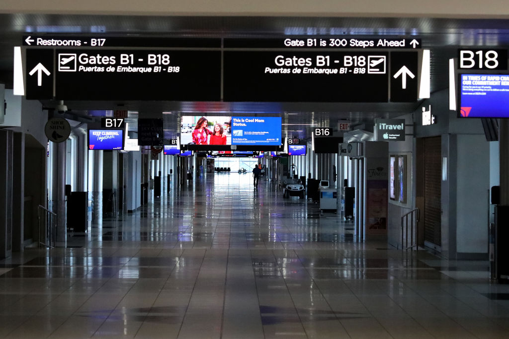 Airline Industry Devastated By Coronavirus Pandemic, As Americans Urged To Shelter At Home