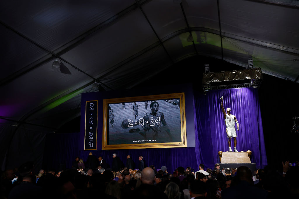 Los Angeles Lakers Unveil Kobe Bryant Statue