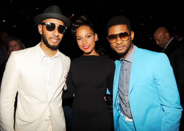 Swizz Beatz Usher Alicia Keys Super Bowl