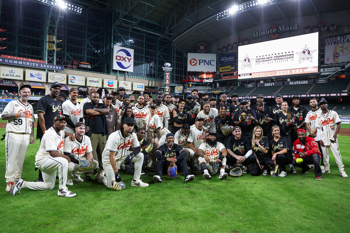 Travis Scott charity HBCU game