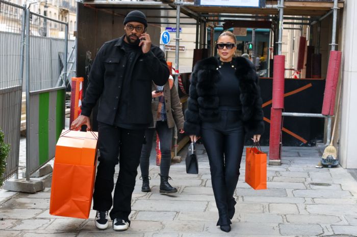 Celebrity Sightings In Paris - January 22, 2024