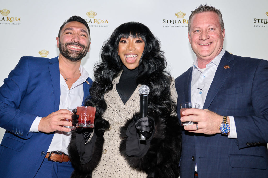 Brandy Norwood Attends Stella Rosa Event