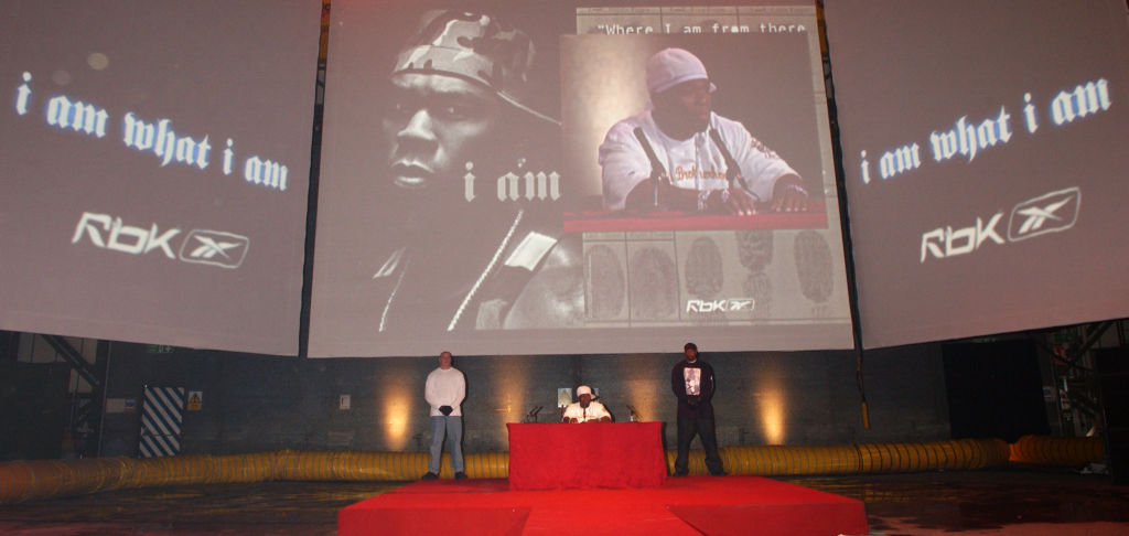 Reebok New Advertising Campaign launch - BOC Building - Edmonton