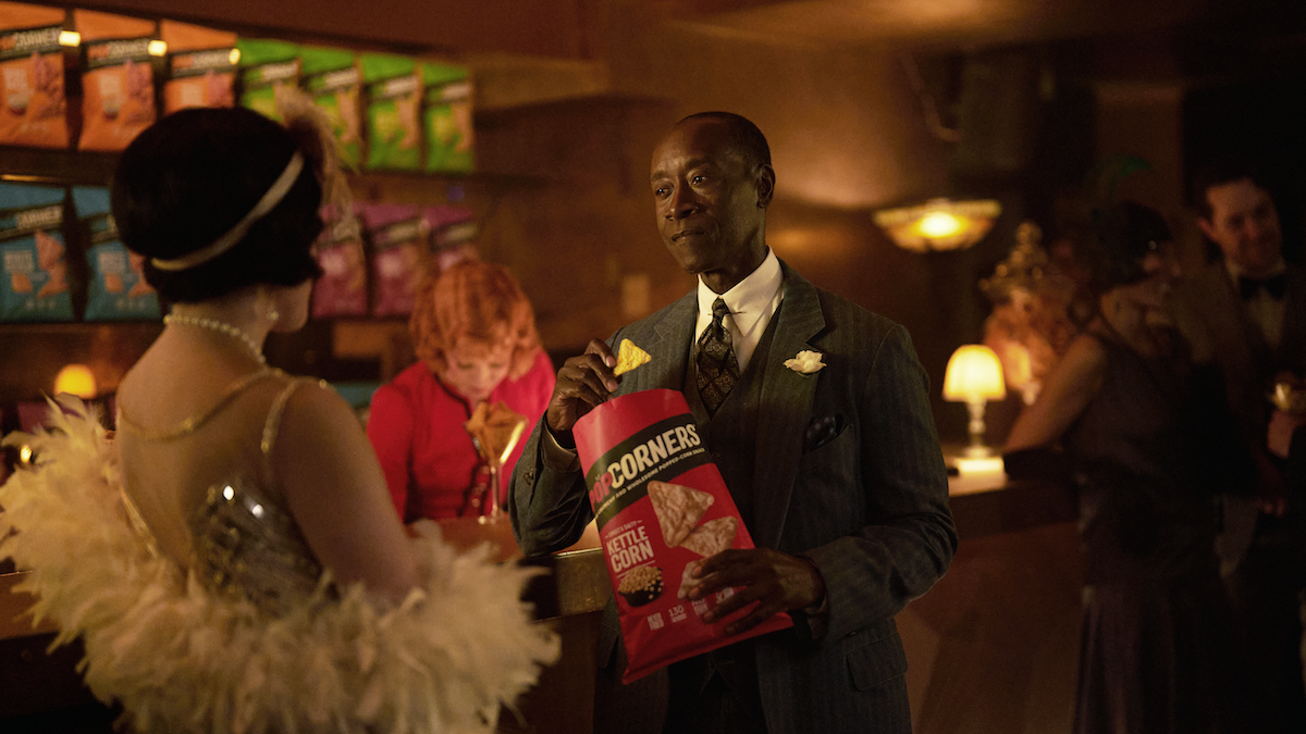 Don Cheadle PopCorners Commercial Stills