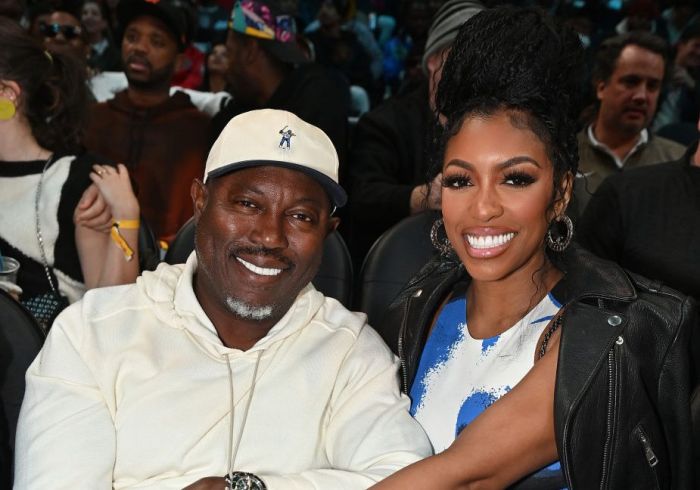 Celebrities Attend Brooklyn Nets v Atlanta Hawks