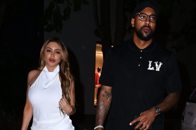 Larsa Pippen & Marcus Jordan - Celebrity Sightings In Miami - February 14, 2024