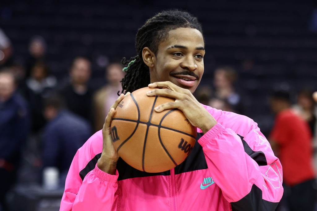Ja Morant - Memphis Grizzlies v Philadelphia 76ers