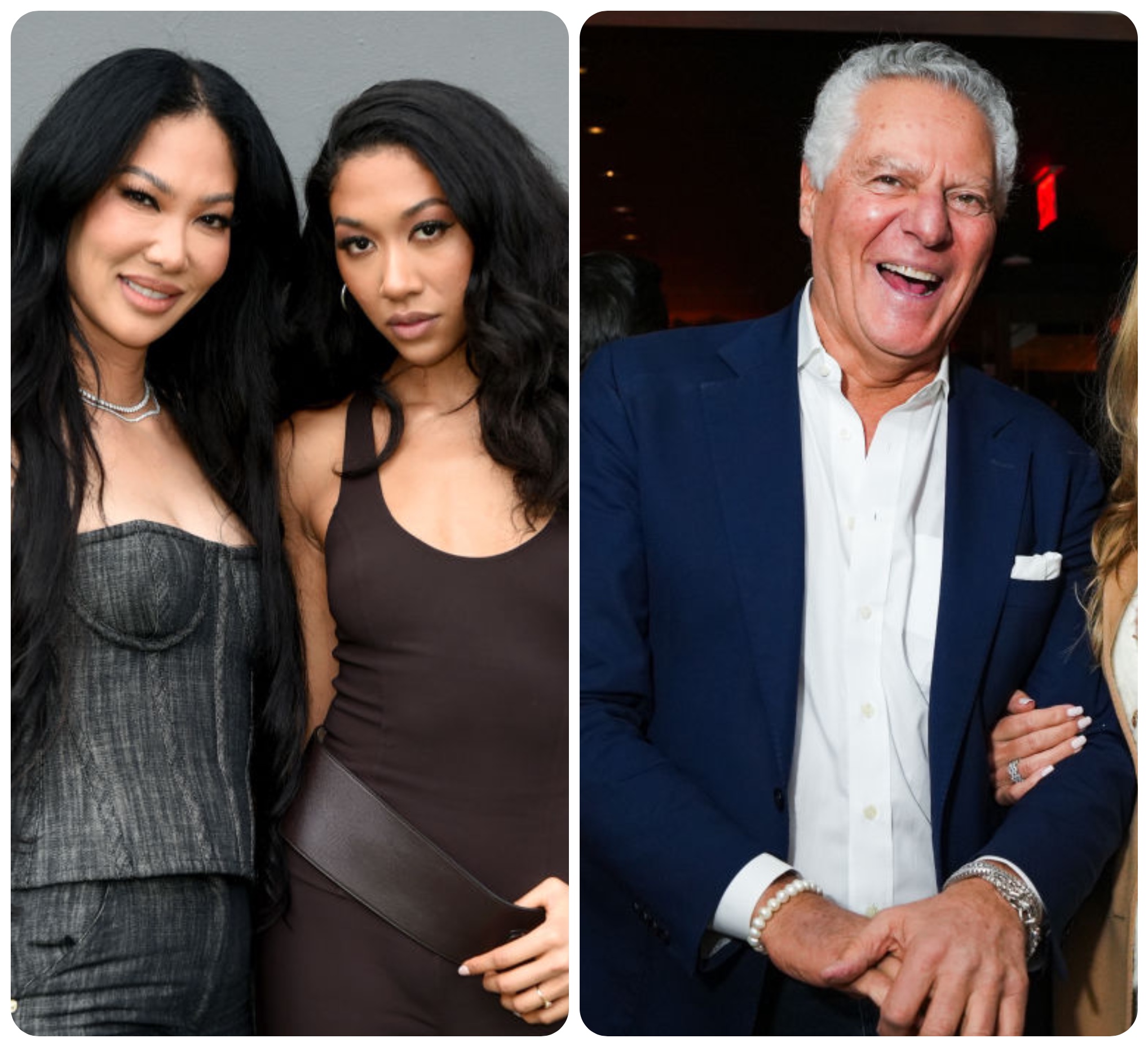 Kimora Lee Simmons and Aoki Lee Simmons + Vittorio Assaf