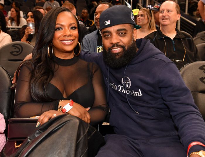 Celebrities Attend Boston Celtics v Atlanta Hawks