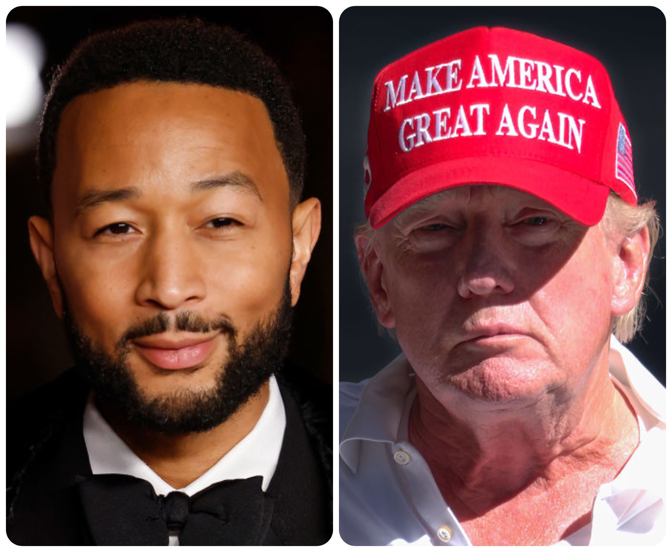 John Legend x Donald Trump