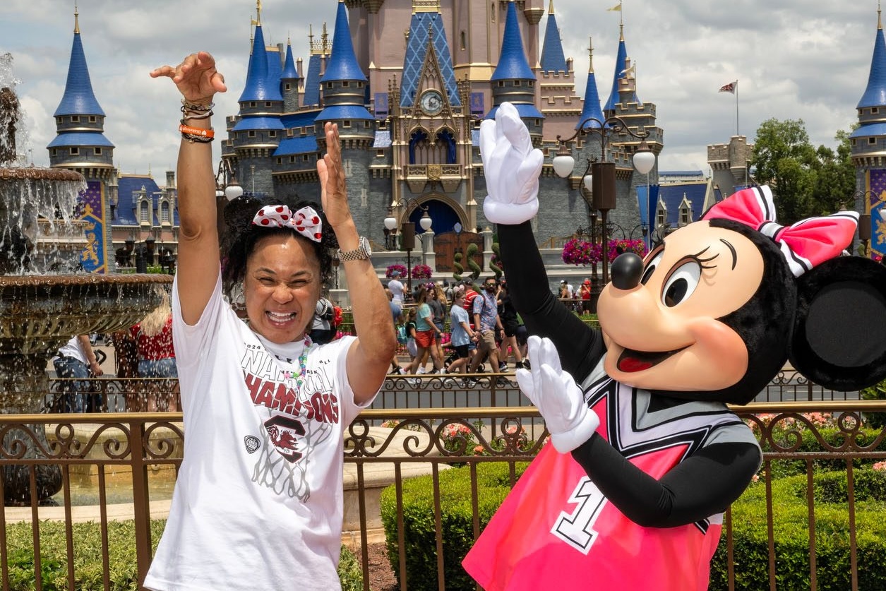 Dawn Staley at Disney World