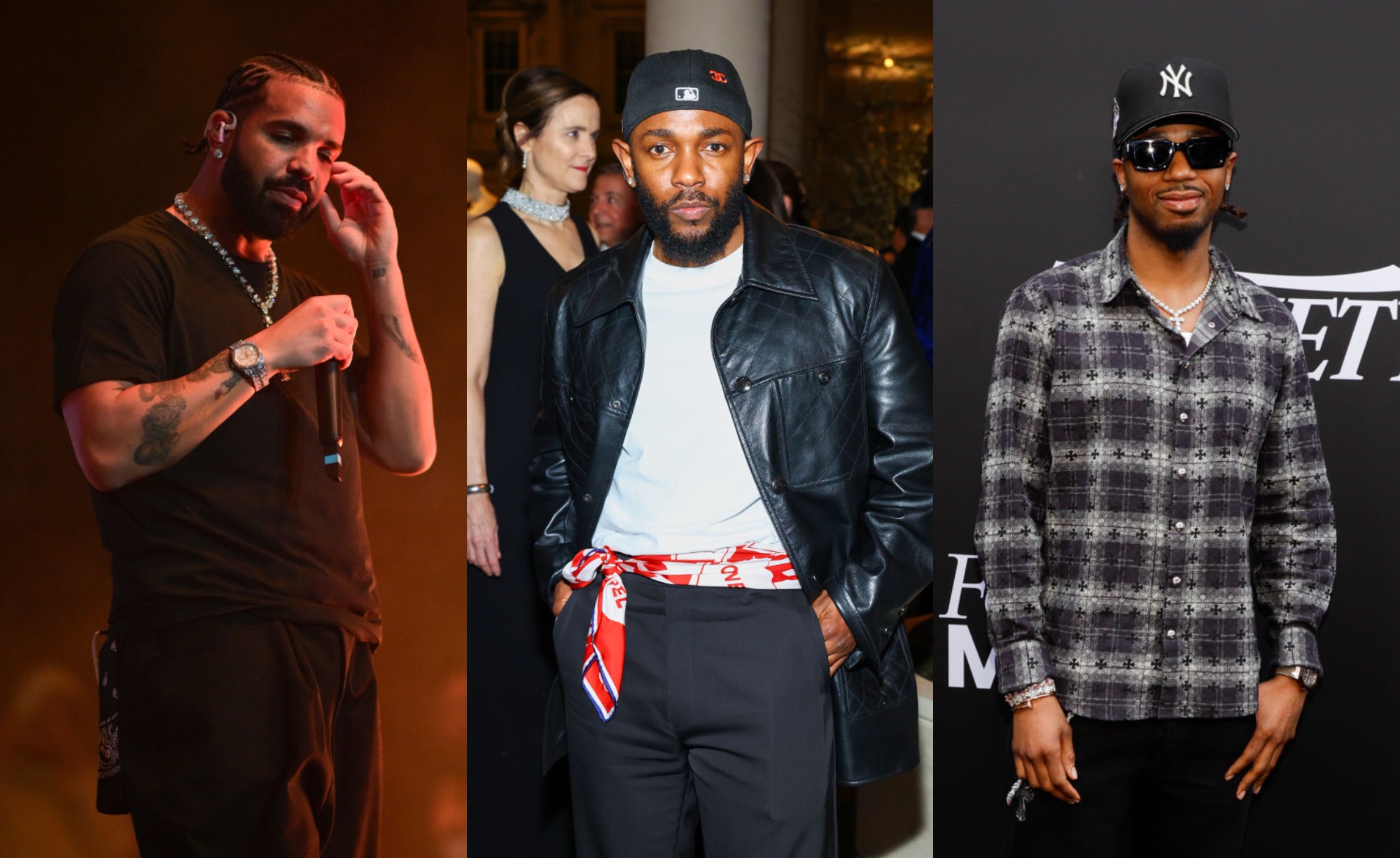 Kendrick, Drake, Metro