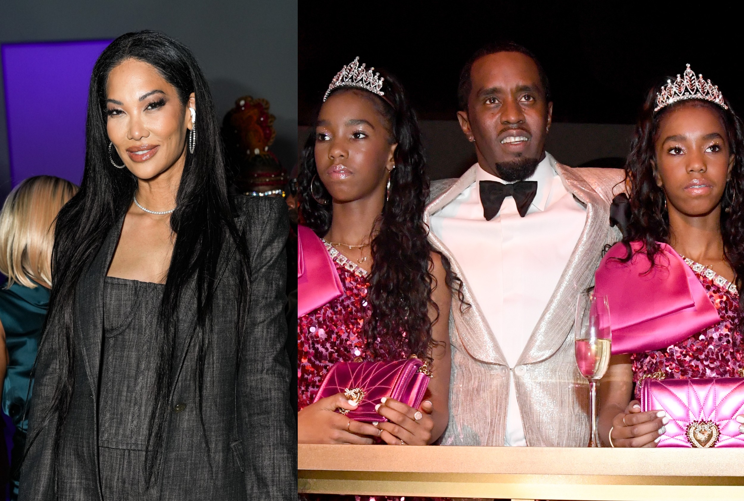 Kimora Lee Simmons x Jessie Combs x Sean "Diddy" Combs x D'Lila Combs