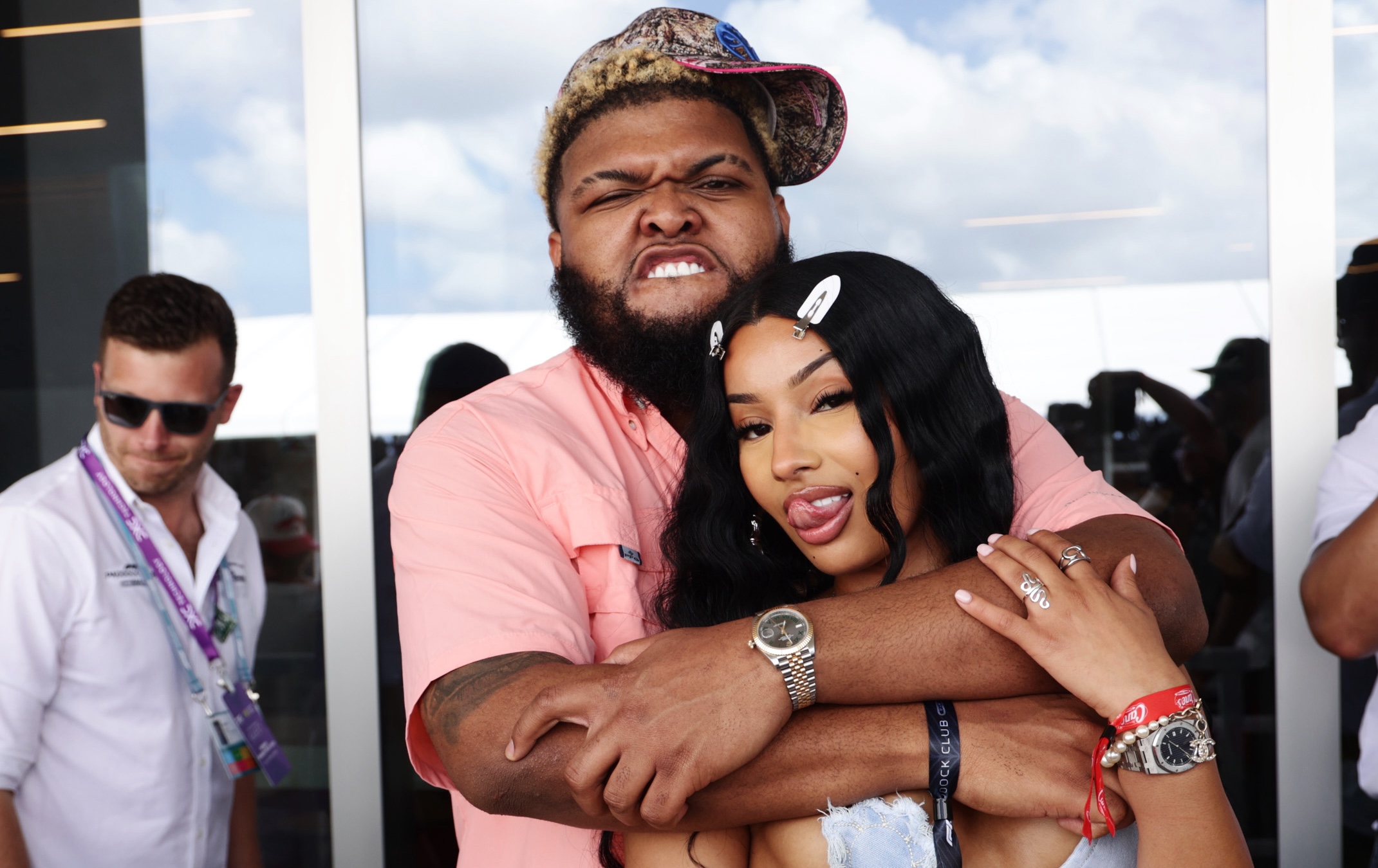 Raising Cane's suite x F1 Miami Race Day asset