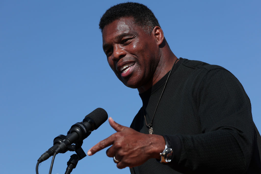 Herschel Walker Campaigns In Georgia Ahead Of Runoff Senate Election