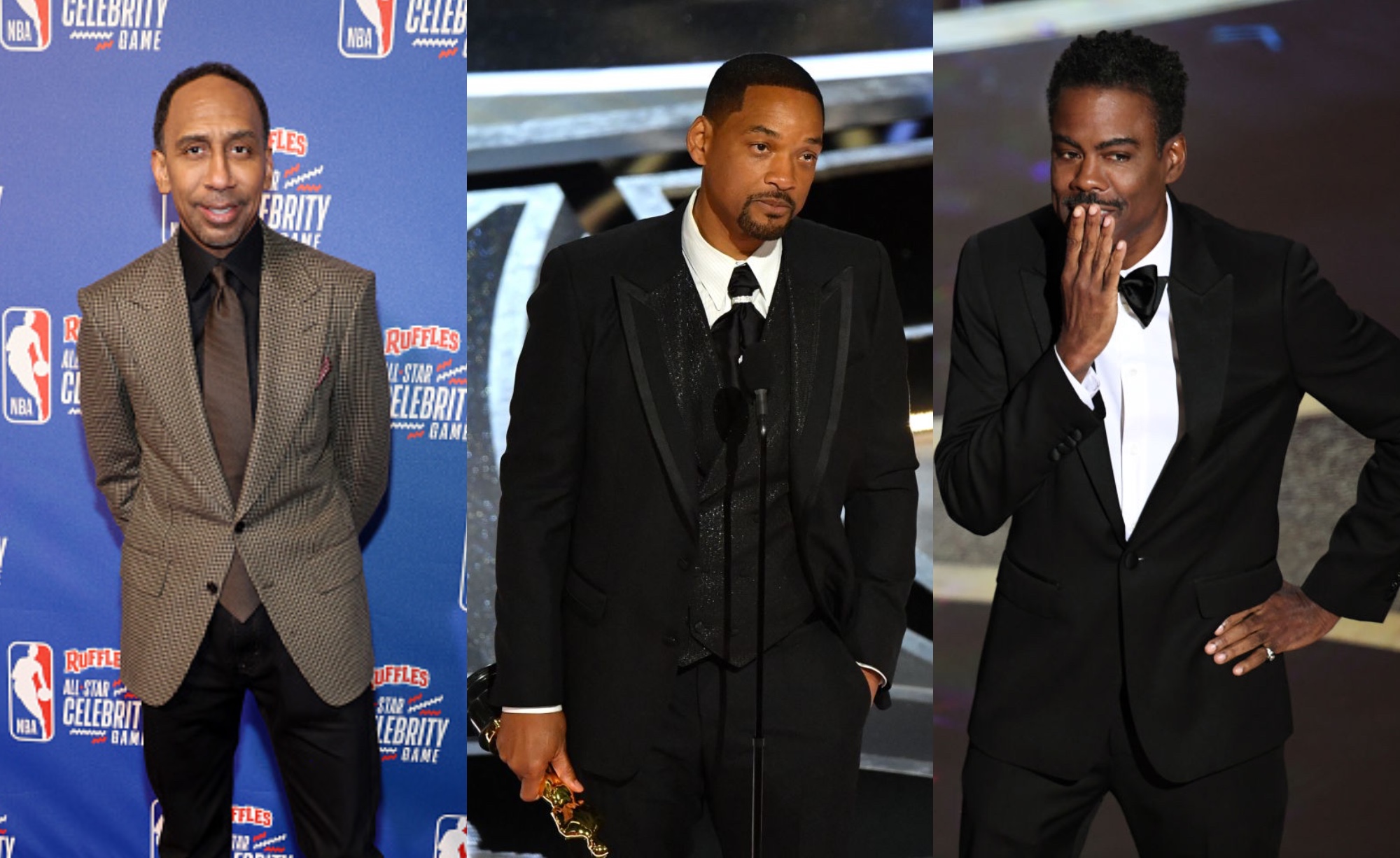 Stephen A. Smith x Will Smith X Chris Rock
