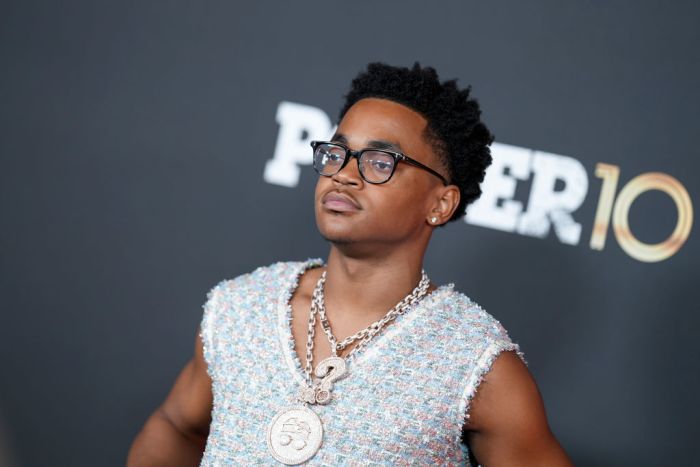 Michael Rainey Jr. attends "Power Book II: Ghost" Season 4 Premiere - Arrivals