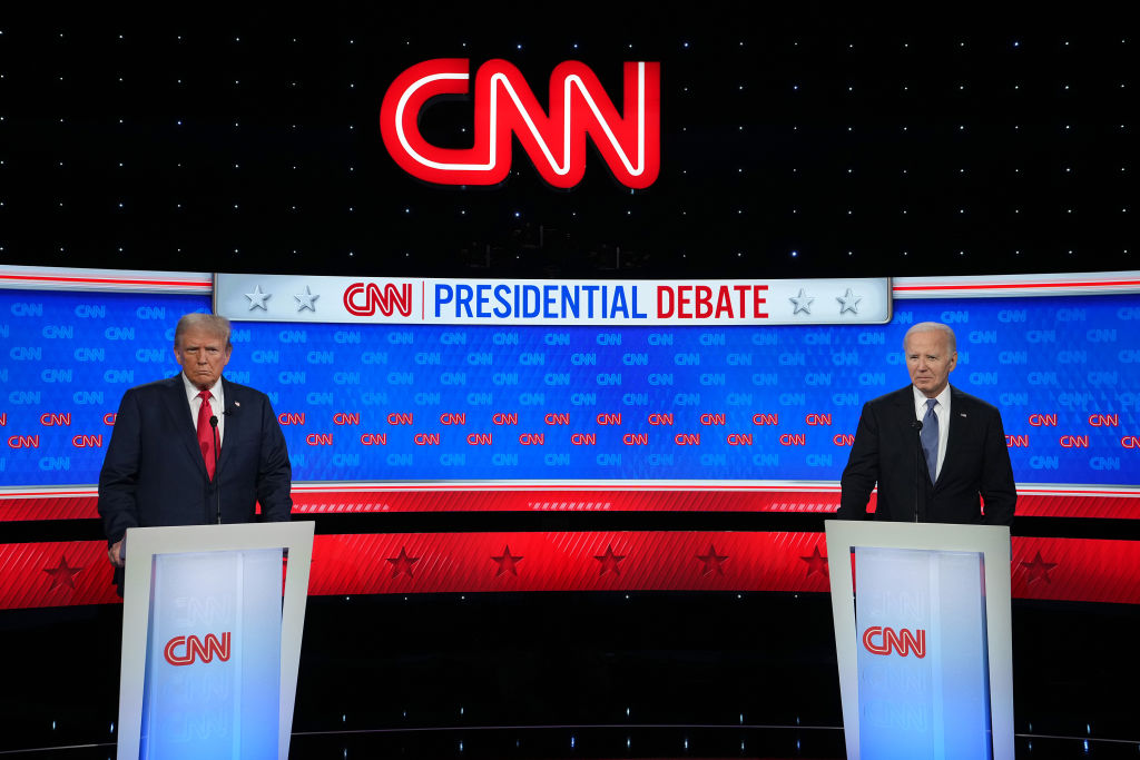 Donald Trump And Joe Biden Participate In First Presidential Debate