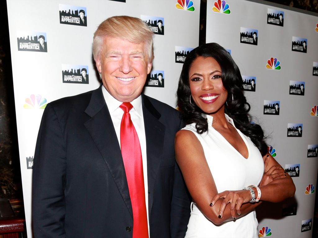 Donald Trump and Omarosa attend "All-Star Celebrity Apprentice" Red Carpet Event