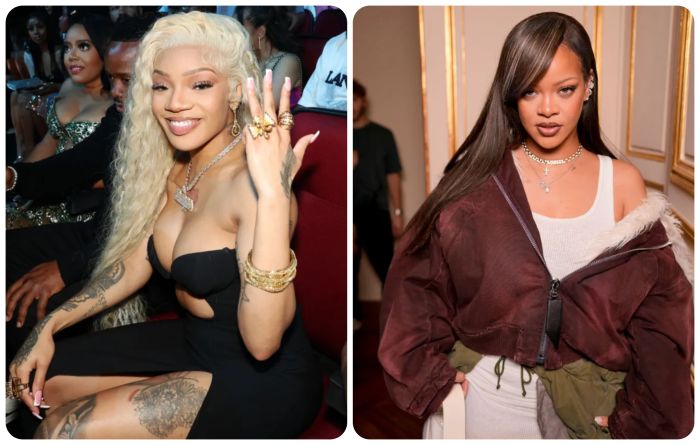 Rihanna and GloRilla