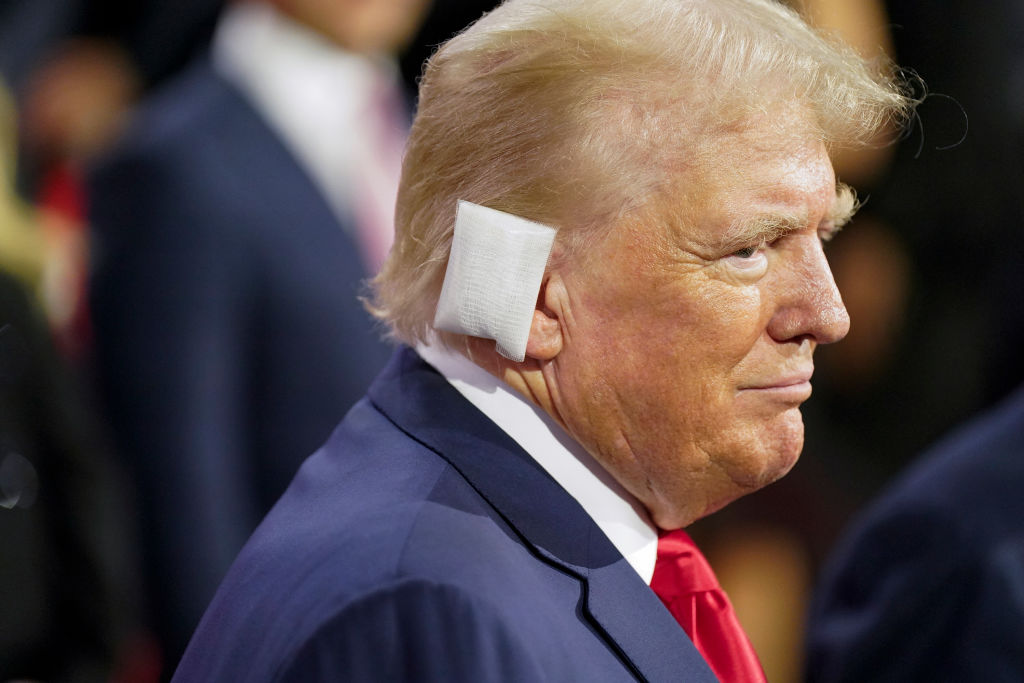 Milwaukee , Wisconsin - July 15: Former president Donald Trump,