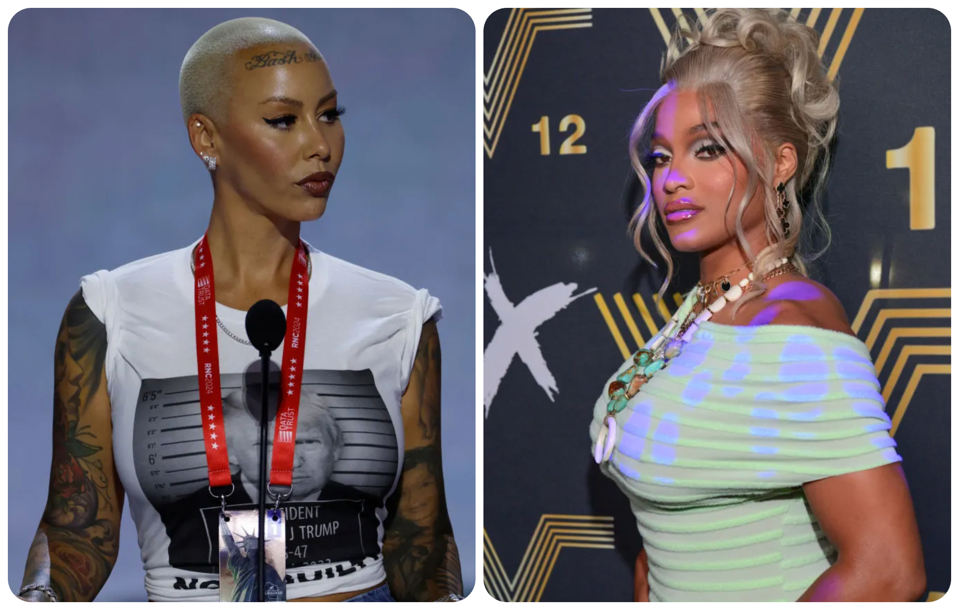 Amber Rose and Joseline Hernandez