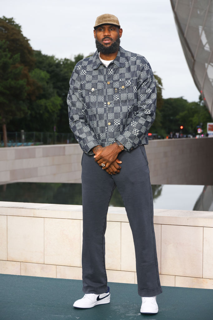 The Prelude To The Paris Games 2024 : Arrivals At Fondation Louis Vuitton