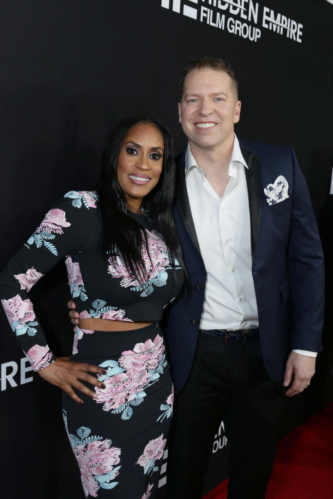 Kenya Duke and Fary Owen attend "LA Premiere of ""Meet the Blacks"""