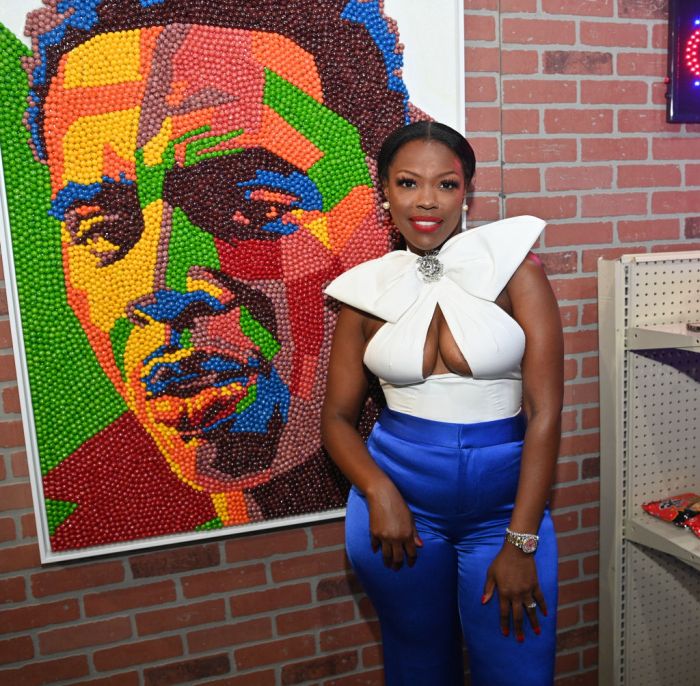 Mia Jaye attends Spirit Of Dolph Heavenly Birthday Celebration