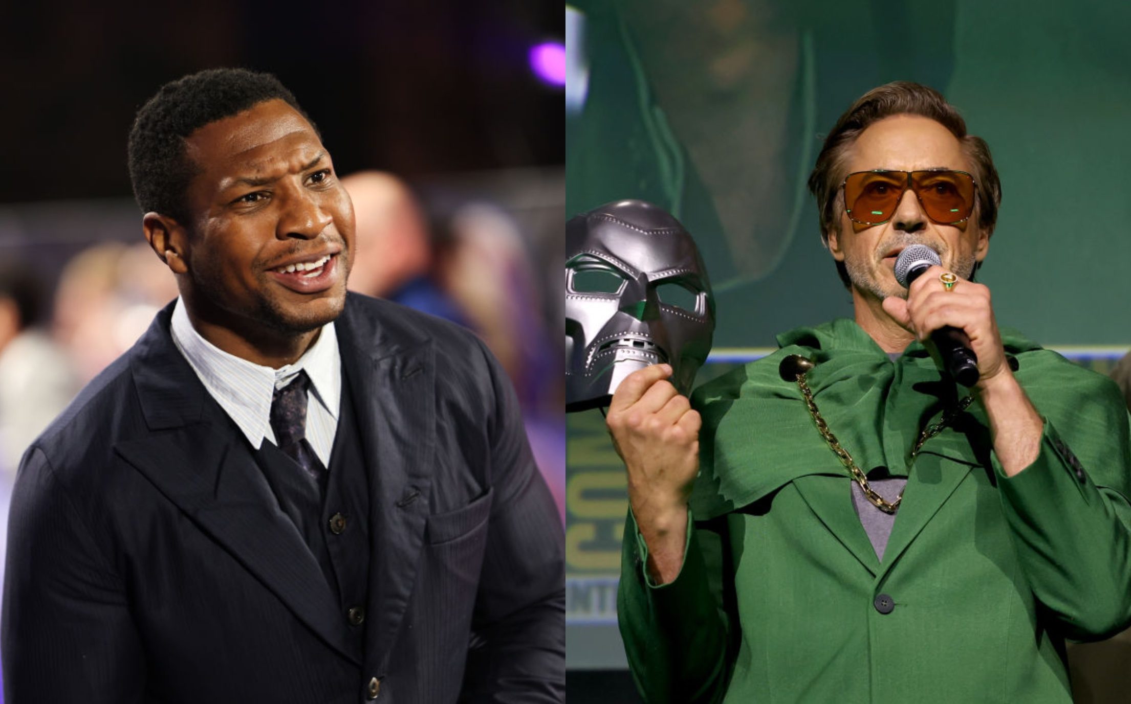 Jonathan Majors & Robert Downey