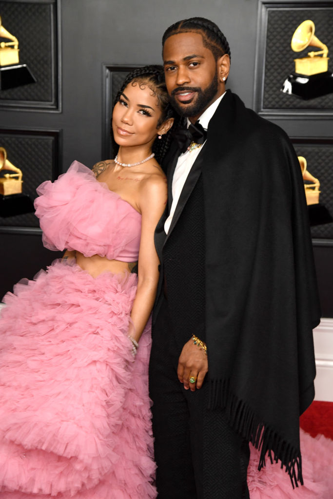Jhené Aiko and Big Sean attend 63rd Annual GRAMMY Awards – Arrivals