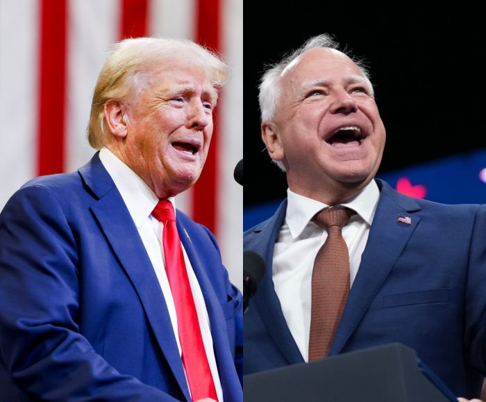 Donald Trump x Tim Walz