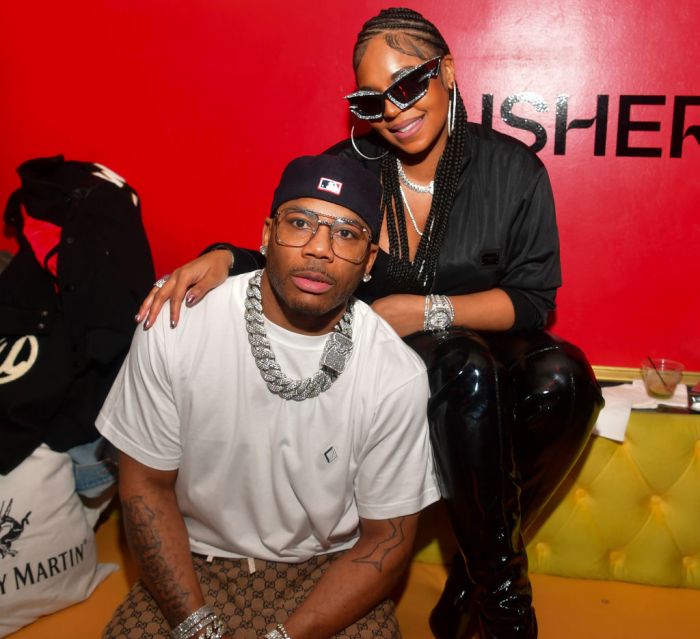 Ashanti and Nelly attend Usher's "Coming Home" Album Release Event