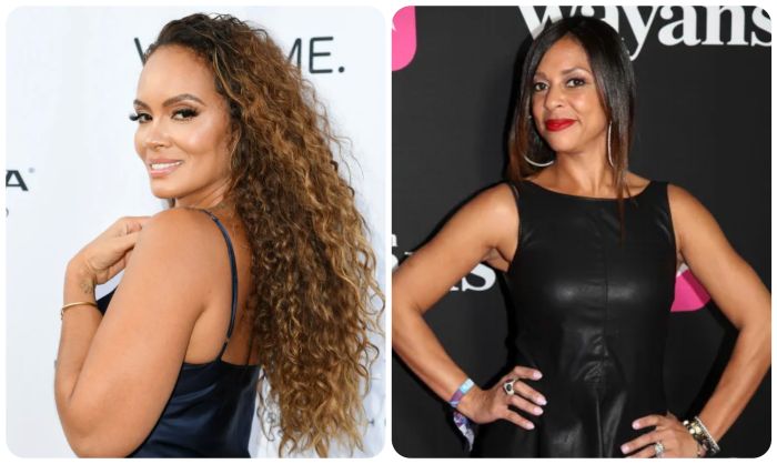 Evelyn Lozada and Tiffney Cambridge
