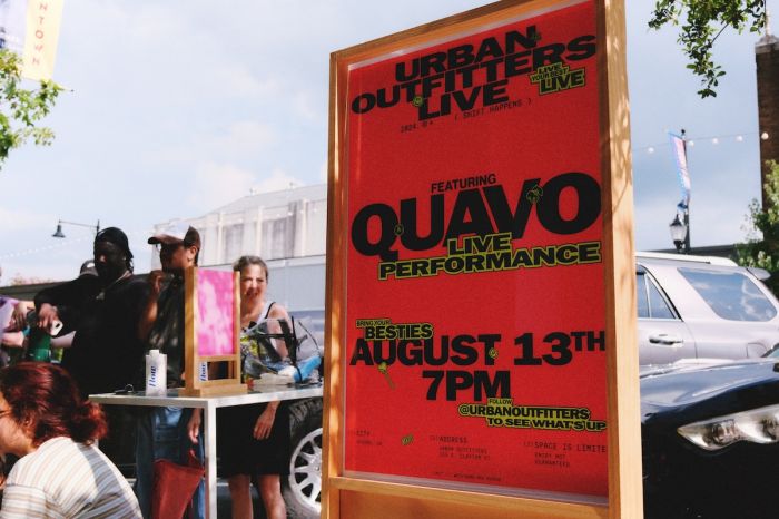 Urban Outfitters’ UO LIVE kickoff event with Quavo!