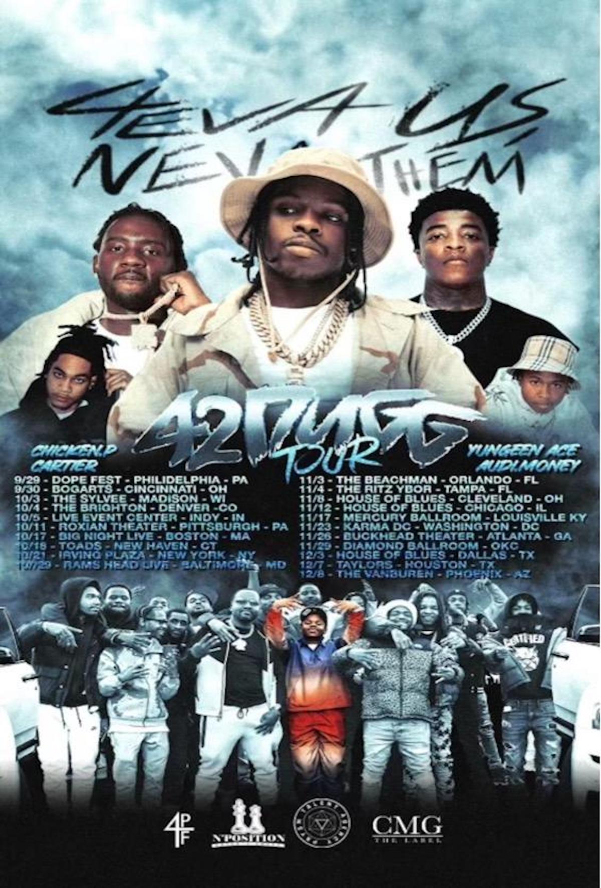 '4eva Us, Neva Them' Tour Flyer