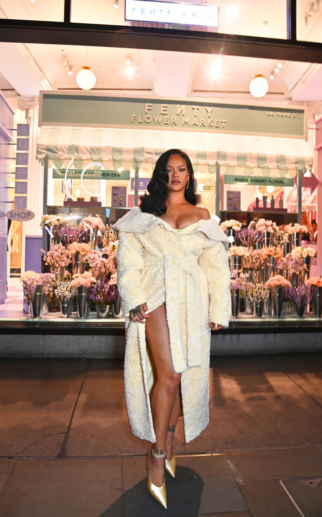 Rihanna Celebrates the Launch of Fenty Hair Exclusively at Selfridges