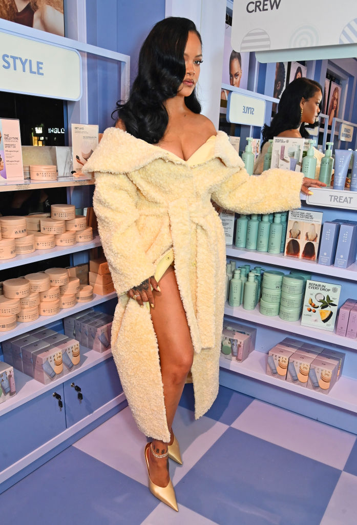 Rihanna Celebrates the Launch of Fenty Hair Exclusively at Selfridges
