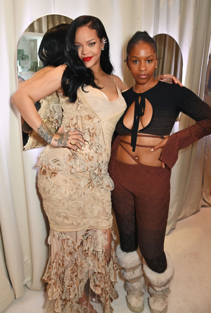 Rihanna Celebrates the Launch of Fenty Hair Exclusively at Selfridges